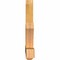 Ekena Millwork Redmond Rough Sawn Timber Gable Bracket, Western Red Cedar, 48"W x 30"H x 4"D x 4"F, 15/12 Pitch GBW048X30X0404RED00RWR - alternate 2